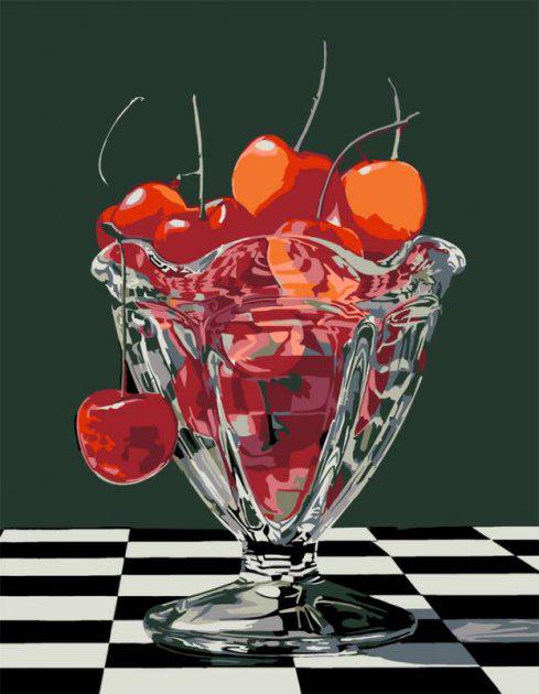 Картина по номерам Rosa Start Черешни 35х45 см (Az-218663)