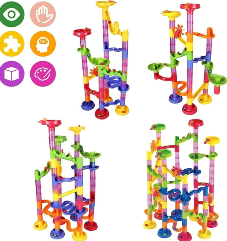 Конструктор-лабиринт Marble Run 105 деталей (LH587I) - фото 3