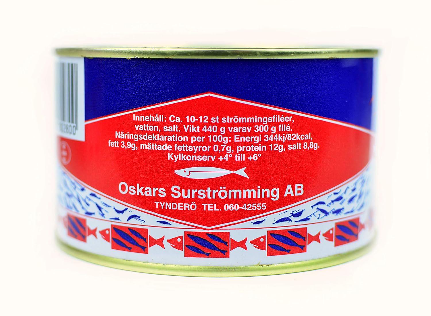 Рыбные консервы сюрстреминг Oskars Filéer Surströmming (2697900815) - фото 3 Рыбные консервы сюрстреминг Oskars Filéer Surströmming (2697900815) - фото 3