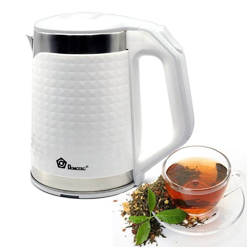 Электрочайник Domotec MS-5027 2000W 2 л White - фото 4