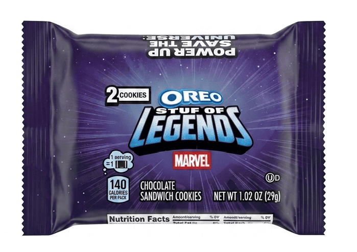 Печенье OREO Marvel Stuf Of Legends Special Edition 29 г (3042396380)