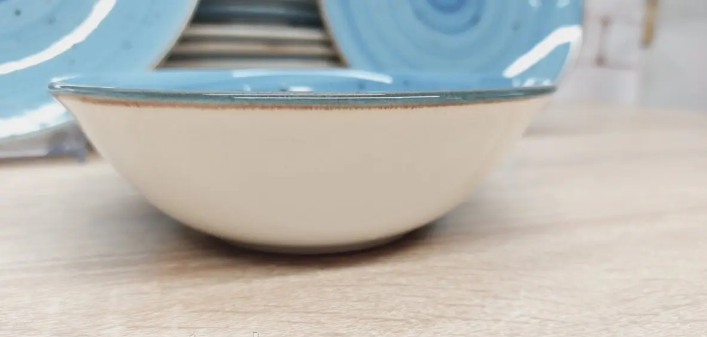 Столовый сервиз  OMS TULU фарфор 6 персон 24 шт. Spiral-Blue (DN24-Spiral-Blue) - фото 6