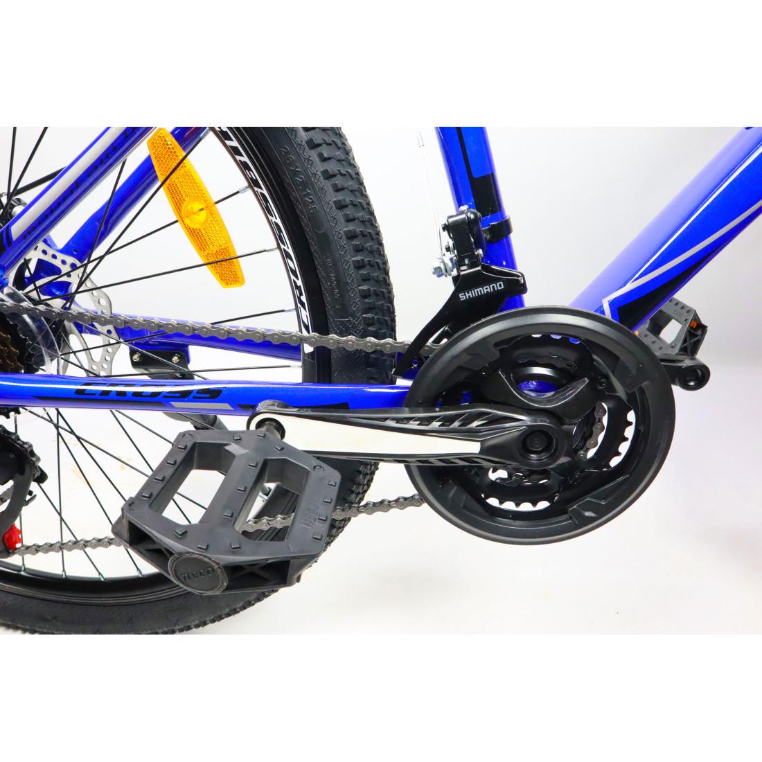 Велосипед Cross Hunter 24 "12,5" Синий (2437701651) - фото 6 Велосипед Cross Hunter 24 "12,5" Синий (2437701651) - фото 6