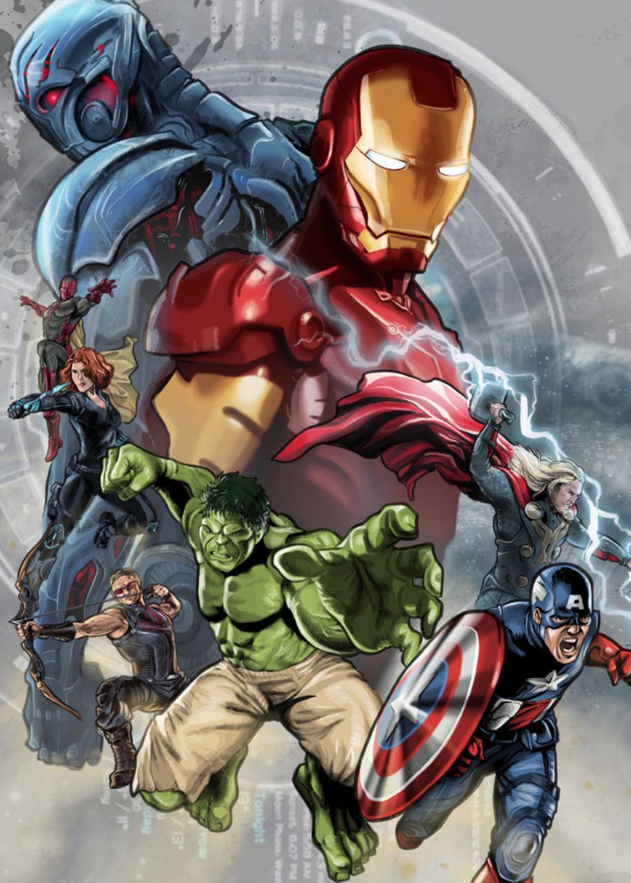 Картина GeekLand Avengers графика (AG.09.034)