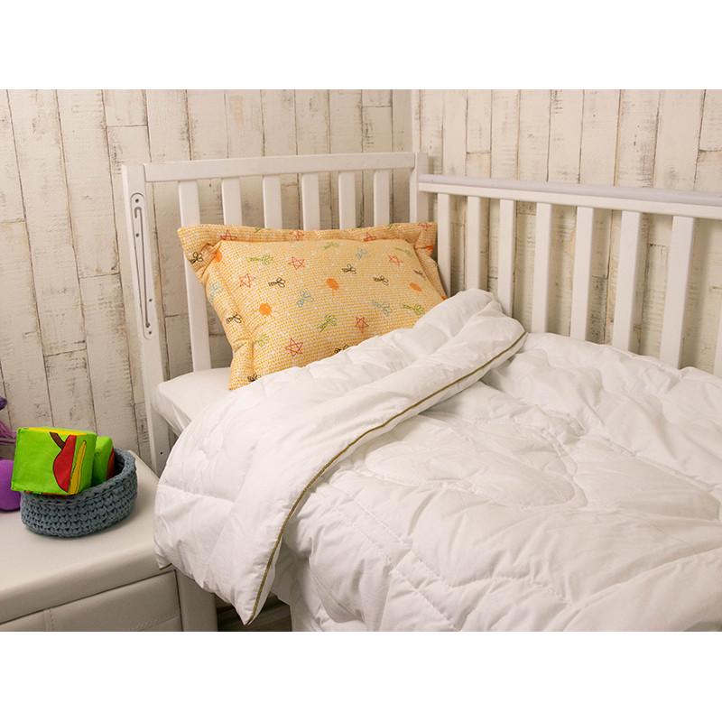 Подушка детская Руно Baby сатин 40x60 см Оранжевый (22859) - фото 5 Подушка детская Руно Baby сатин 40x60 см Оранжевый (22859) - фото 5