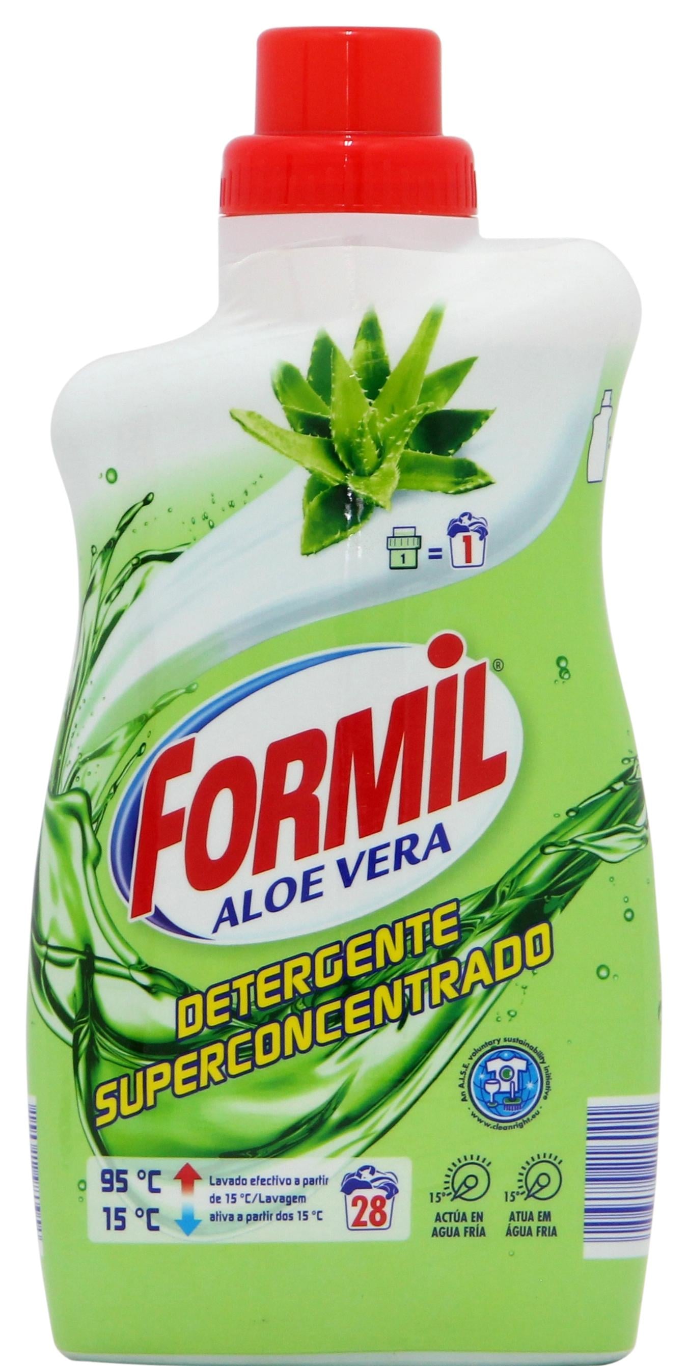 Гель для прання Formil Aloe Vera 1 л 28 циклів прання