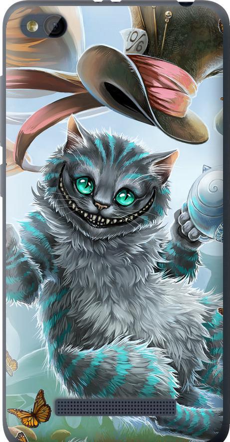 Чехол на Xiaomi RedMi 4A Чеширский кот 2 (3993u-631-42517)