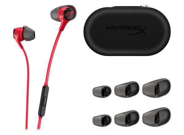 Навушники HyperX Cloud Earbuds II Red (705L8AA)