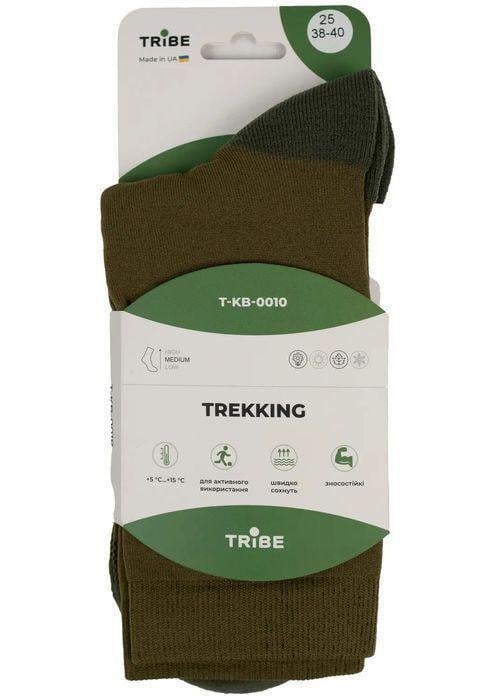 Термоноски Tribe Trekking р. 38-40 Оливковый (T-KB-0010) - фото 7