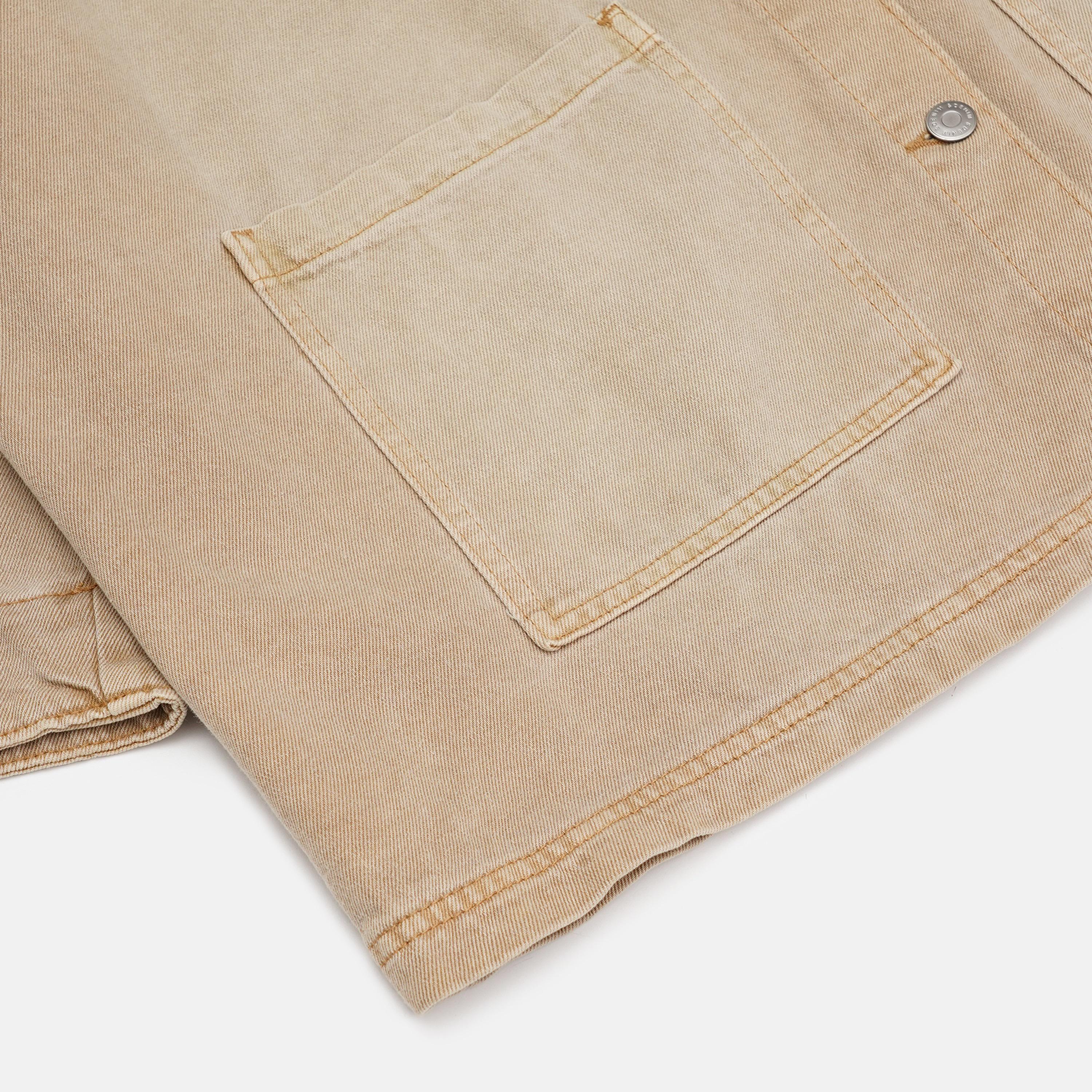 Куртка джинсова H&M M Бежевий (A23091023471) - фото 4