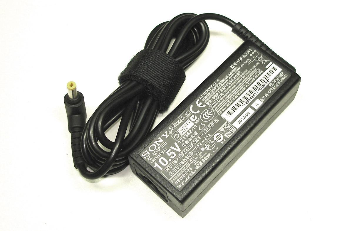Блок питания для ноутбука Sony VGP-AC10V8 45W 10,5V 4,3A 4,8x1,7 мм (006607)