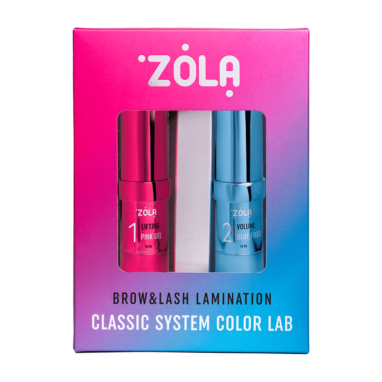 Набір для ламінування ZOLA Color Lab Brow&Lash Lamination Classic System (943)