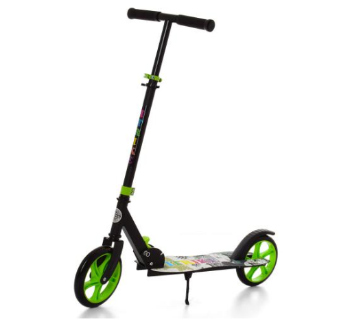Детский самокат ITrike SR 2-050 двухколесный Зеленый (SUN6667)