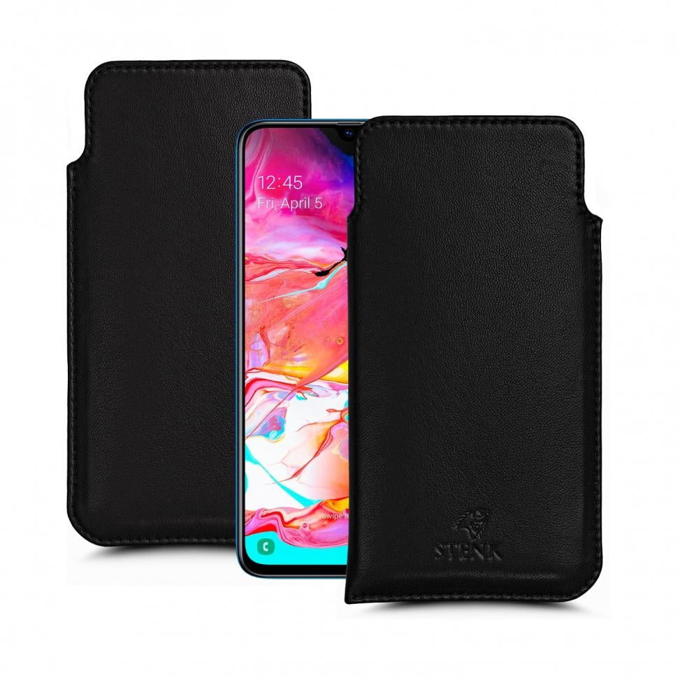 Футляр Stenk Elegance для Samsung Galaxy A70 Черный (63278)