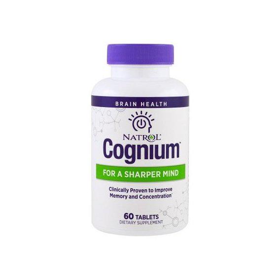 Комплекс для профілактики роботи головного мозку Natrol Cognium 60 Tabs