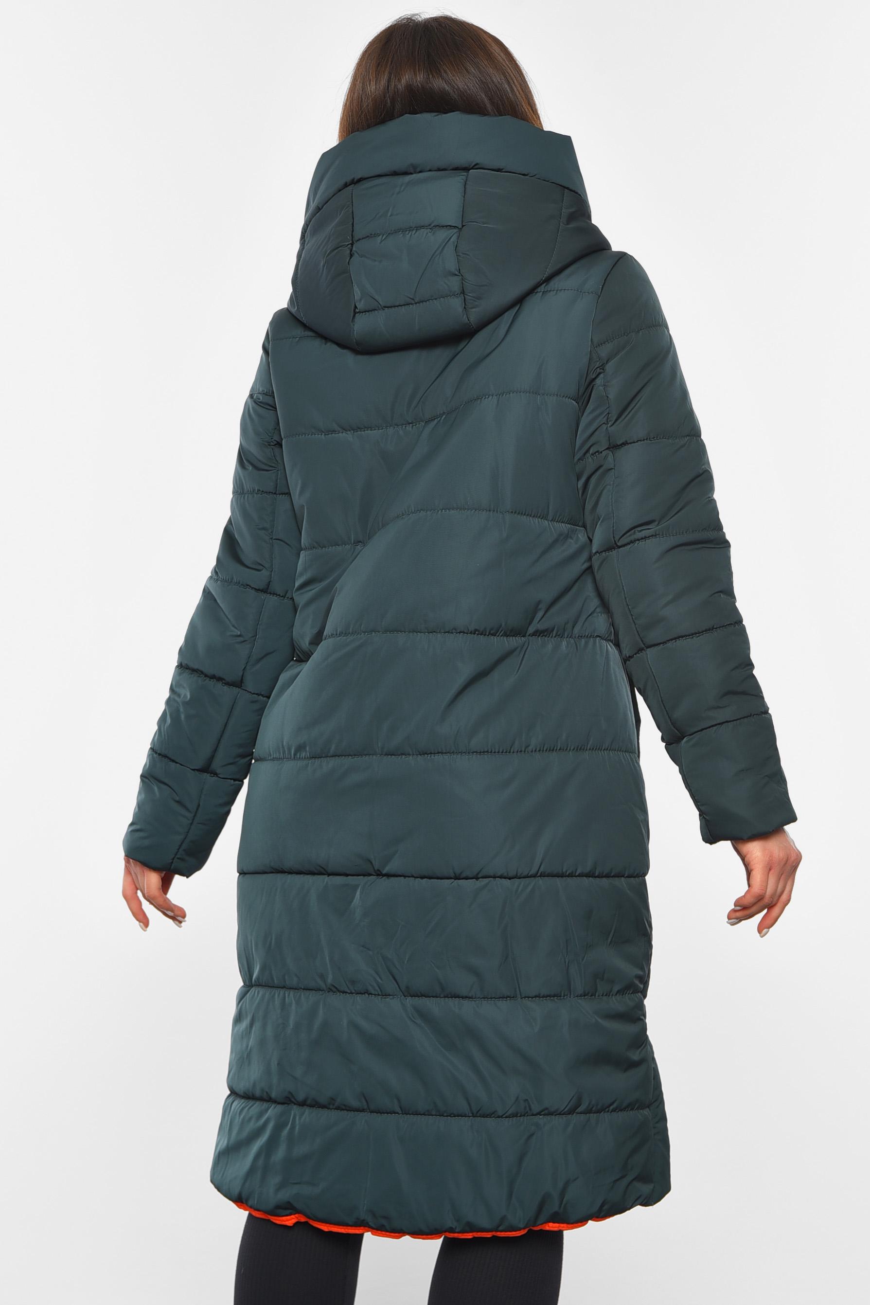Куртка жіноча єврозима 5XL Темно-зелений (193367) - фото 3 Куртка жіноча єврозима 5XL Темно-зелений (193367) - фото 3