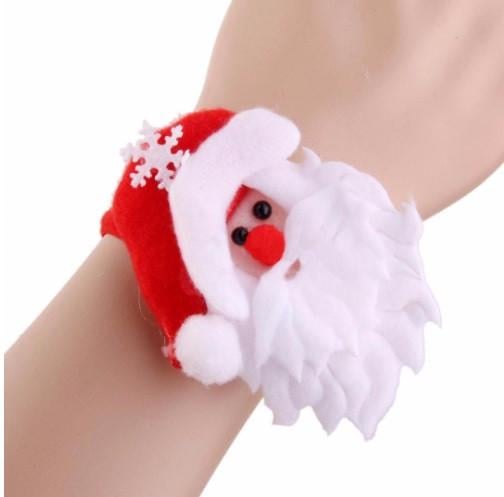 Браслет новогодний Санта Клаус 22 см Разноцветный (52018)