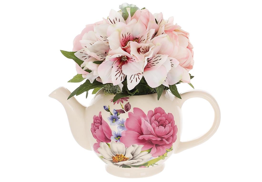 Декоративный букет в вазе BonaDi RM4-985 24 см (DR015837)