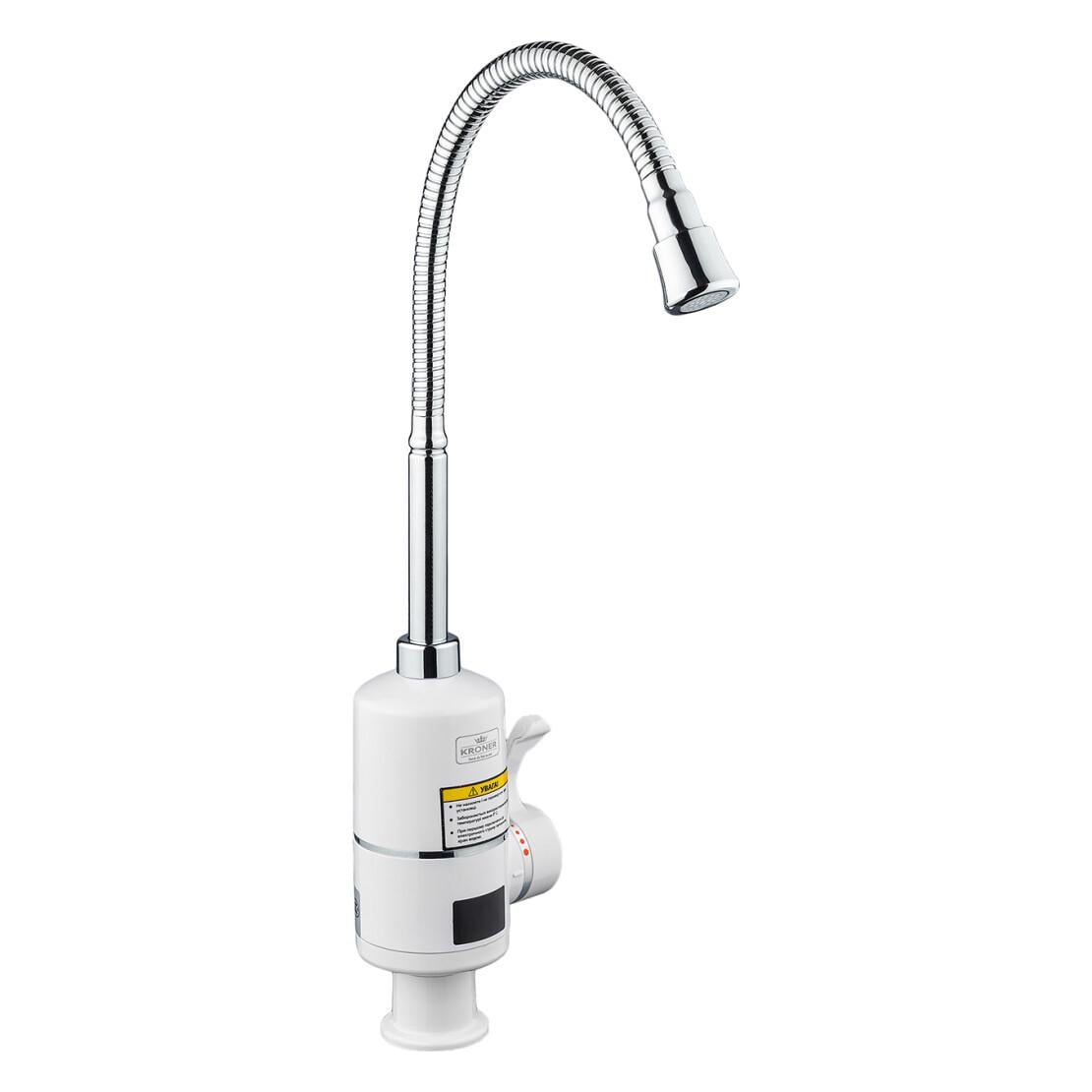 Проточный водонагреватель Kroner KRM Volt CW090R с дисплеем (CV023245) Проточный водонагреватель Kroner KRM Volt CW090R с дисплеем (CV023245)