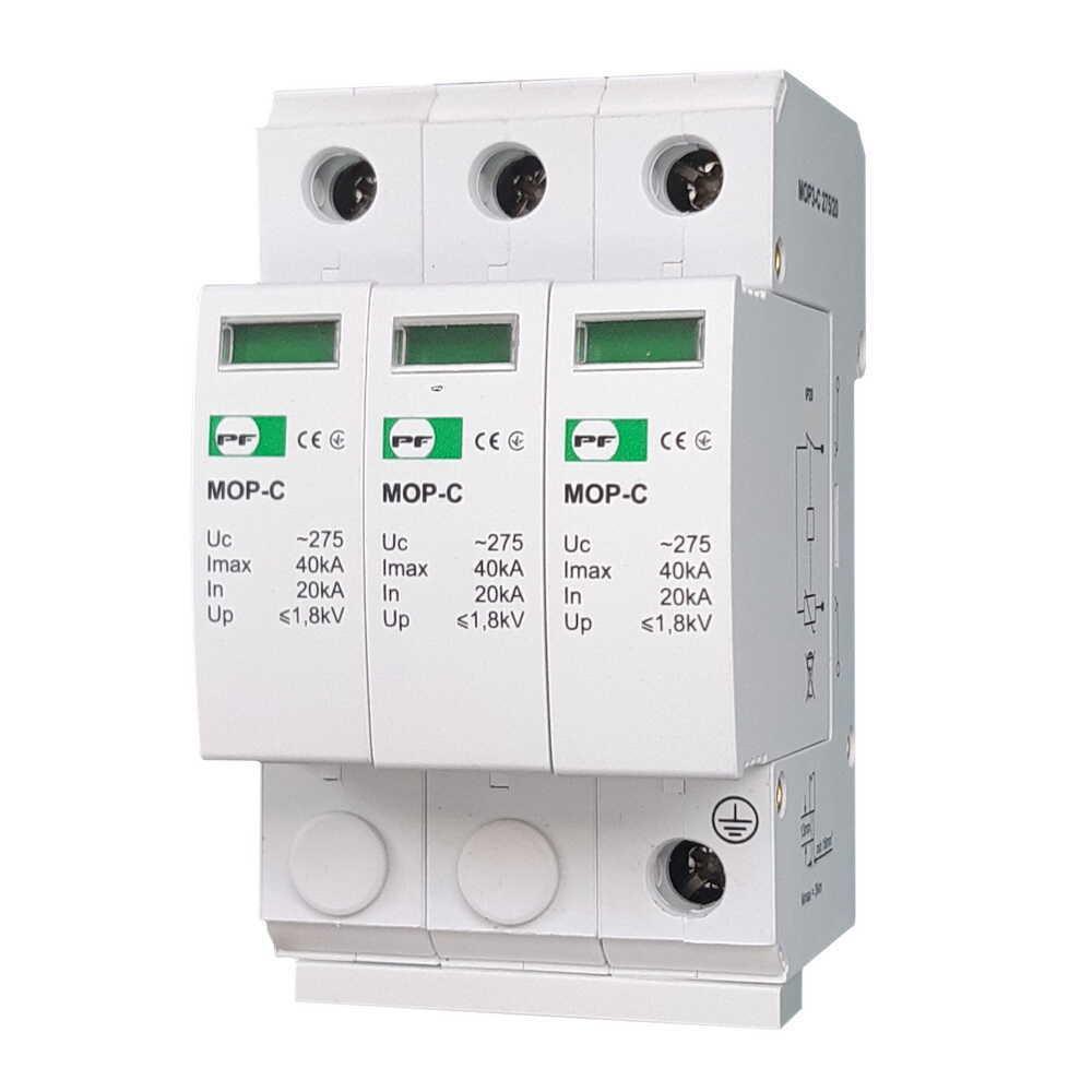Ограничитель перенапряжения PROMFACTOR MOP3-C 20/40 кА 275V (MOP3-C275/20)