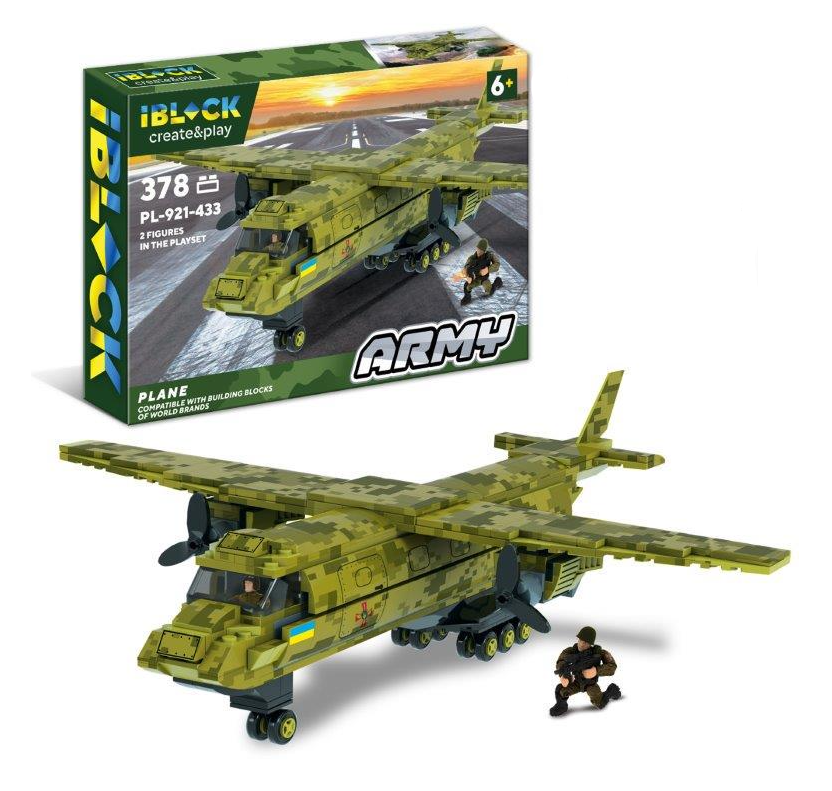 Конструктор Военный самолет (PL-921-433)