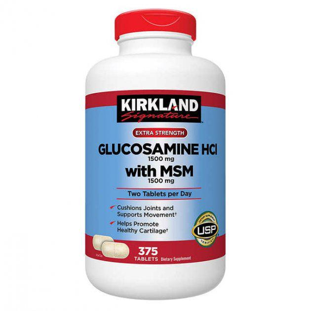 Витамин Glucosamine HCI 1500 мг/МСМ 1500 мг 375 таб.