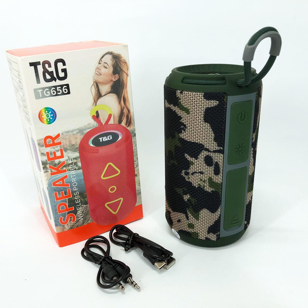 Колонка портативная TG656 FM-радио Камуфляж - фото 4 Колонка портативная TG656 FM-радио Камуфляж - фото 4