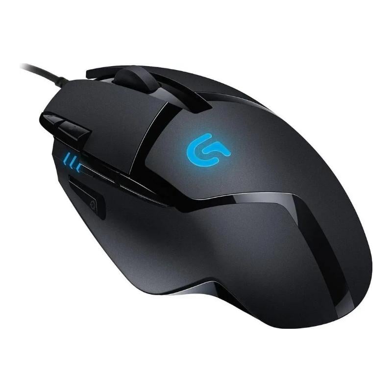 Мышь компьютерная игровая Logitech G402 Hyperion Fury с подсветкой 8 программируемых кнопок DPI 4000 Черный (910-004067)