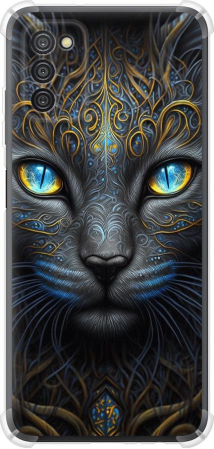 Чехол на Samsung Galaxy A03s A037F Кошка (5548sp-2381-42517) Чехол на Samsung Galaxy A03s A037F Кошка (5548sp-2381-42517)