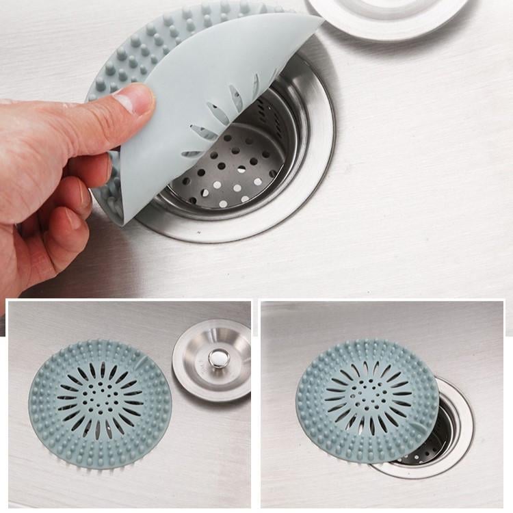 Сіточка від засорів для кухні та ванної гнучка Ø 13 см Blue (137880) - фото 5 Сіточка від засорів для кухні та ванної гнучка Ø 13 см Blue (137880) - фото 5