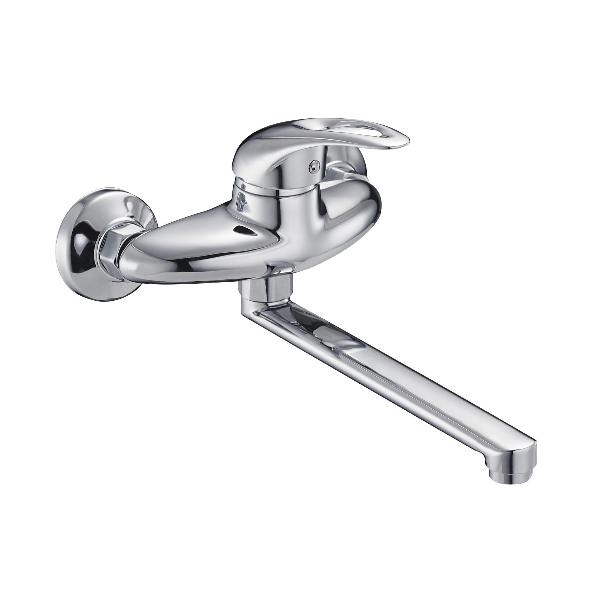 Змішувач для кухні Udis NHK12-A048 настінний одноважільний Хром