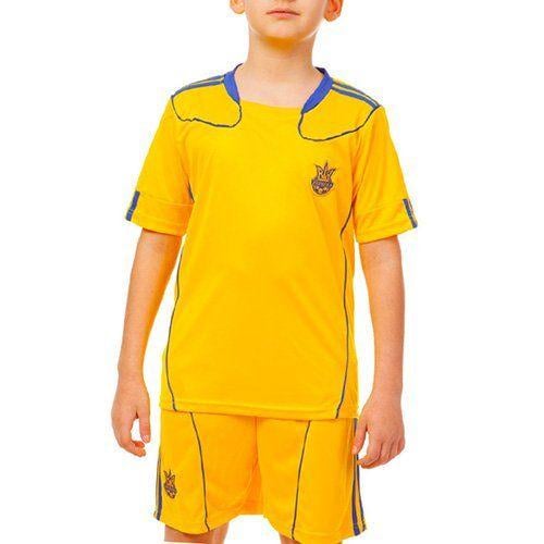 Футбольная форма детская CO-1006-UKR-12 S желтый (57429252)