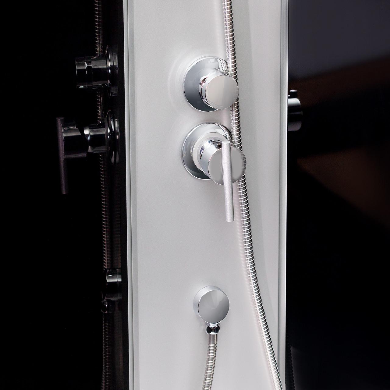 Душовий бокс Lidz Tani SB90x90.SAT.HIGH.GR скло тоноване 4 мм (2657688442) - фото 3