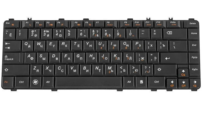 Клавиатура для ноутбука Lenovo IdeaPad V460 Черный (181909)