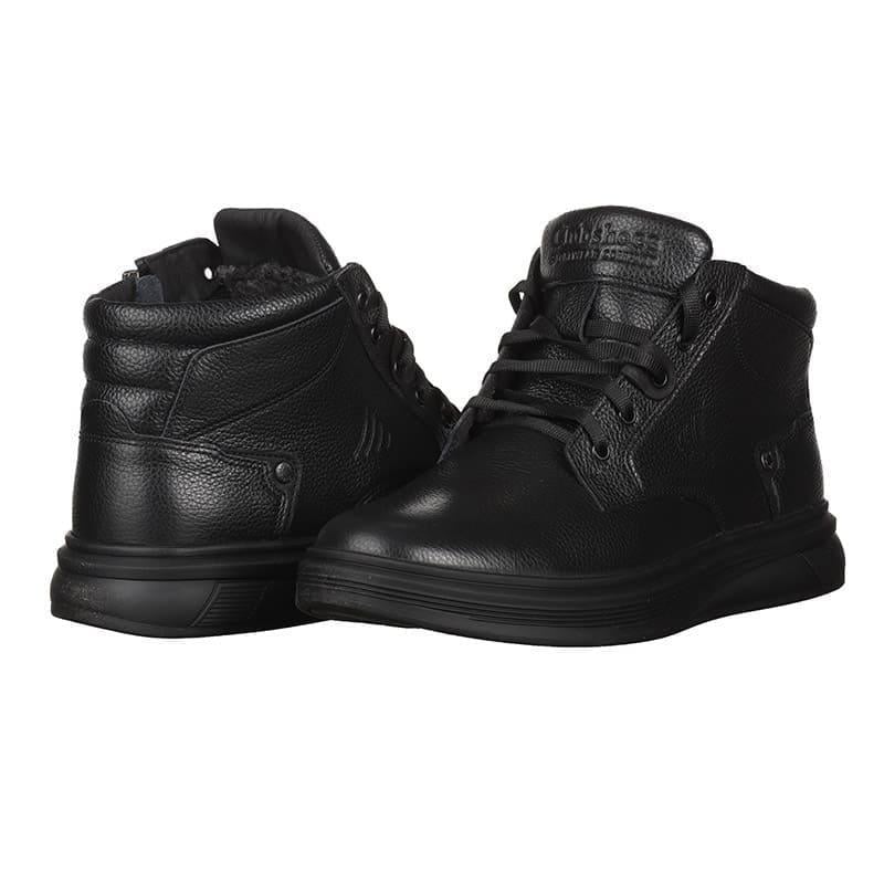 Черевики чоловічі ClubShoes 19/93 шкіряні р. 45 Чорний (10045)