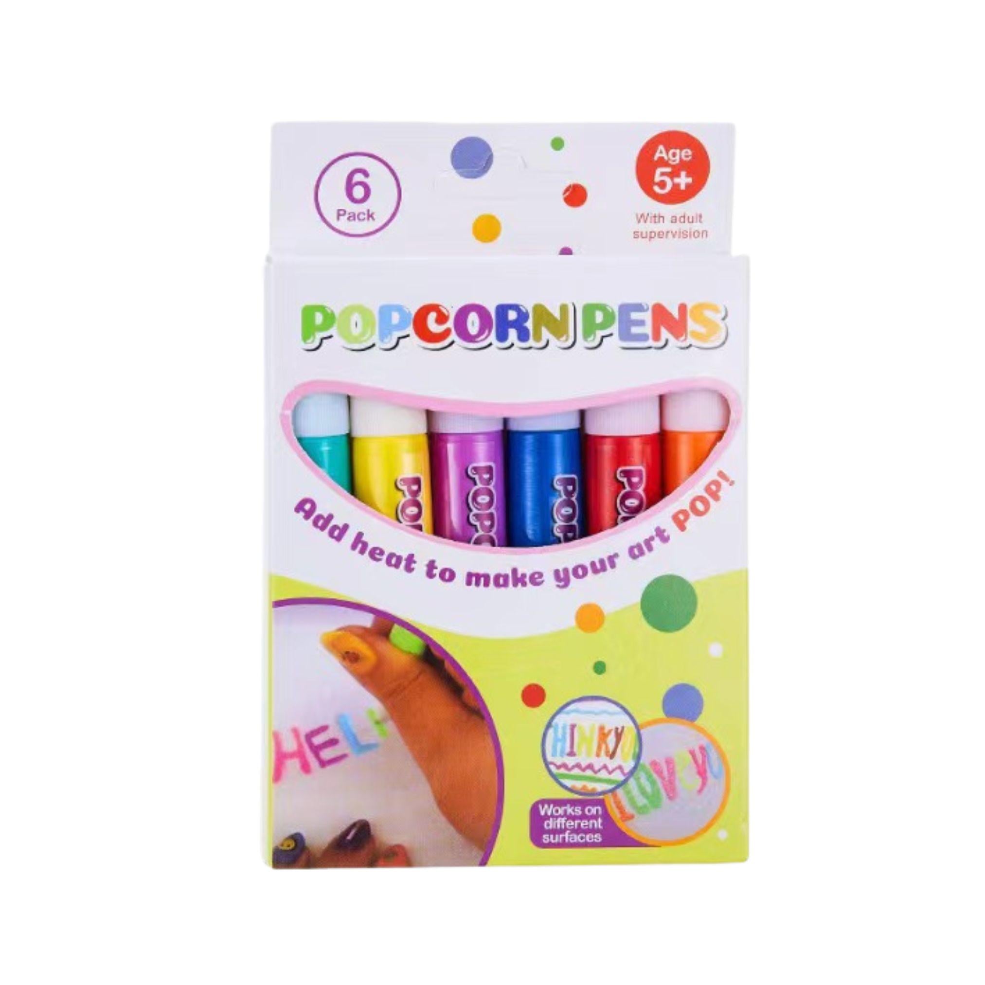 Карандаши-фломастеры воздушные с 3D текстом Карандаши-фломастеры воздушные с 3D текстом