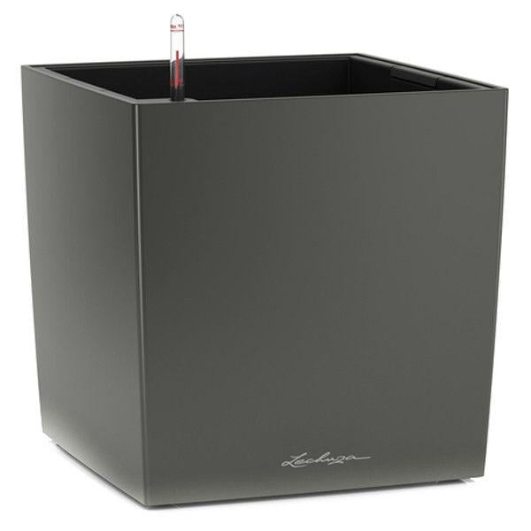 Вазон умный Lechuza Cubе Premium 30 12 л Серый (16463)