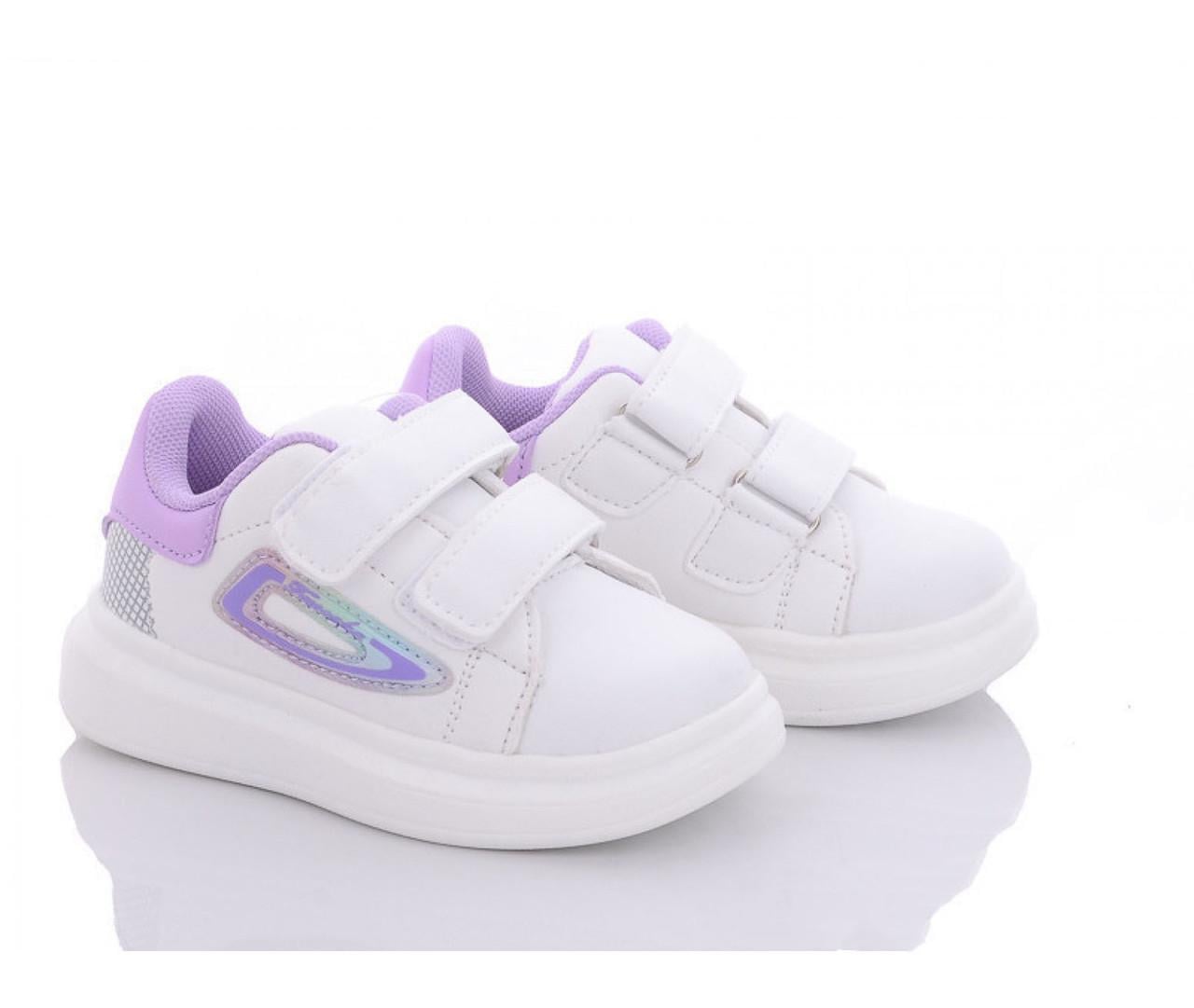 Кроссовки для девочек Bessky B1843-1/24 р. 24 Белый