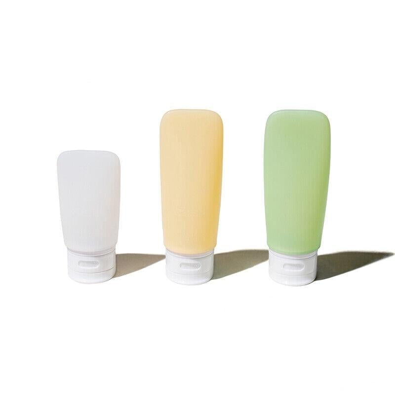 Набір пляшок Mobi Garden NX21671054 силіконових 89 мл 60 мл White/Yellow/Green