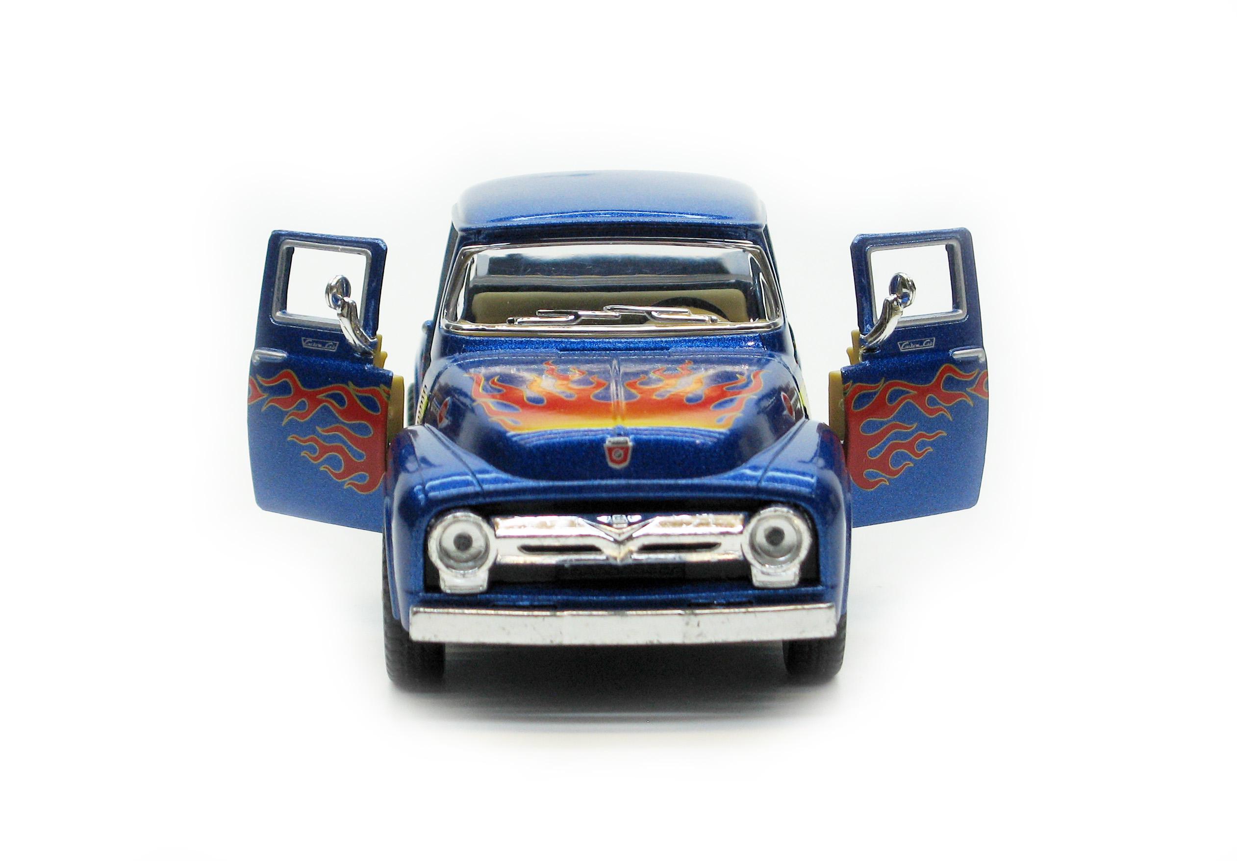 Машина металлическая KT5385F Ford F-100 Pickup with printing 1956 - фото 8