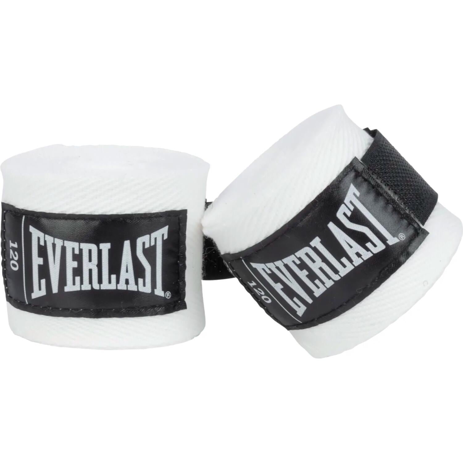 Бинты боксерские Everlast CORE HANDWRAPS P00003245 304,8 см Белый (52110)