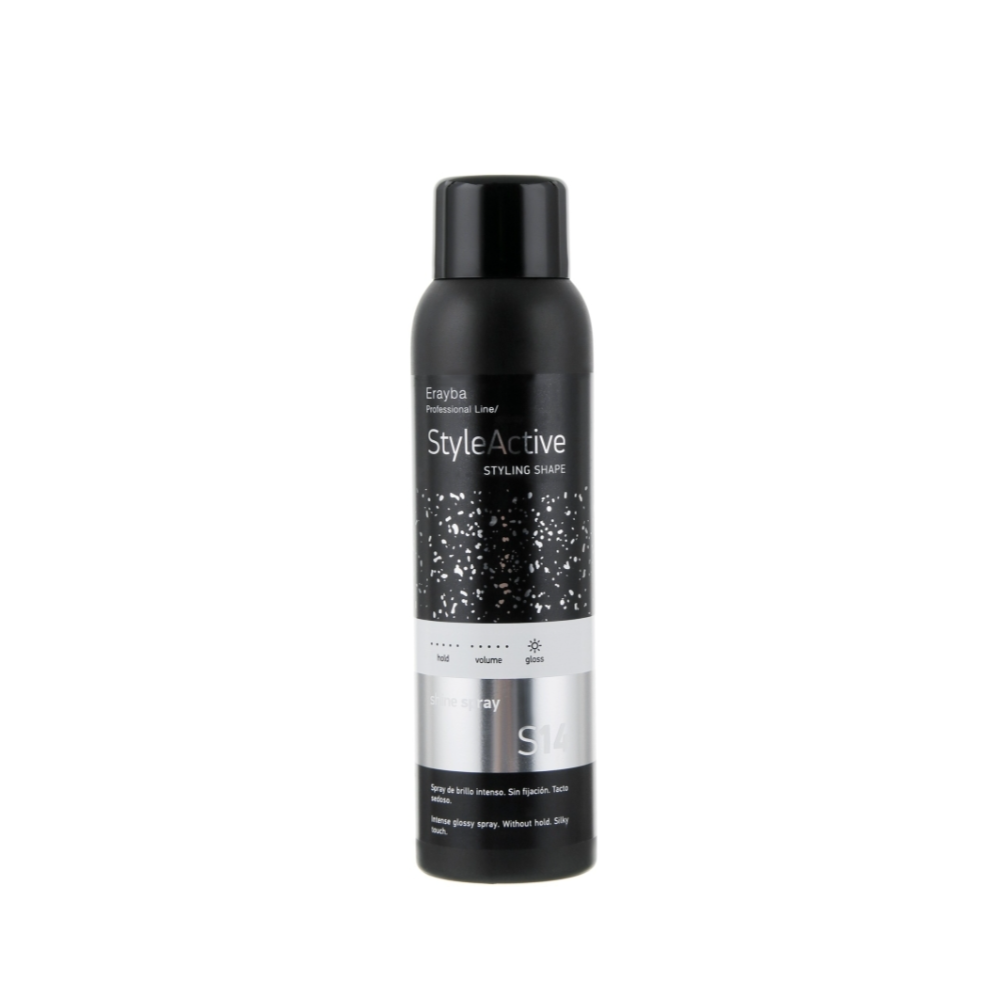 Спрей для блиска волосся Erayba Style Active Shine Spray S14 150 мл Спрей для блиска волосся Erayba Style Active Shine Spray S14 150 мл