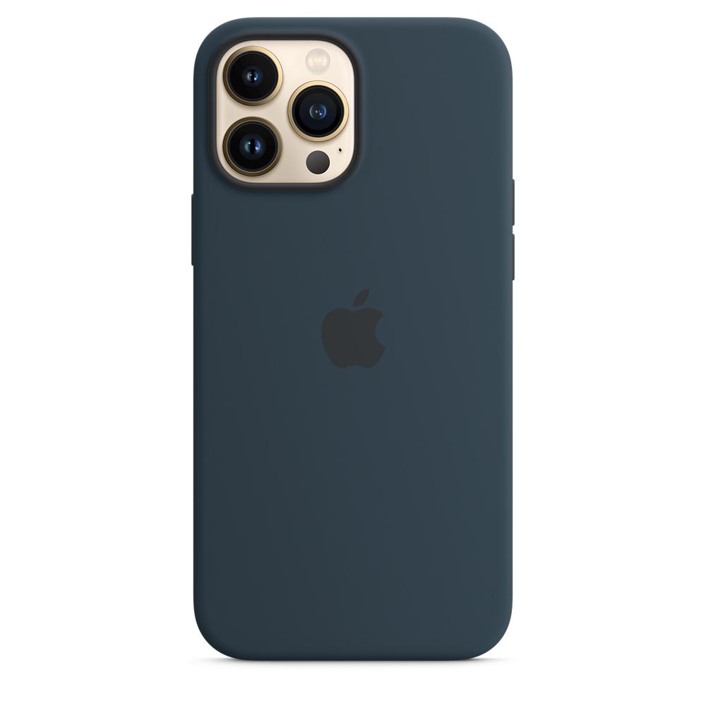 Чохол-накладка Silicone Case with MagSafe for iPhone 13 Pro Max, Abyss Blue (HC) - фото 3