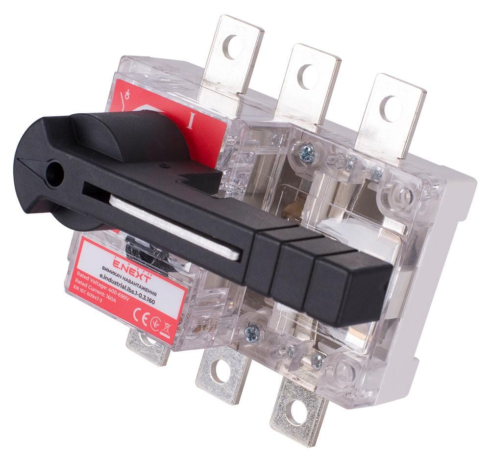 Выключатель нагрузки E.NEXT e.industrial.lbs.1-0.3.160 I-0 3P 160А 660V (i089002)