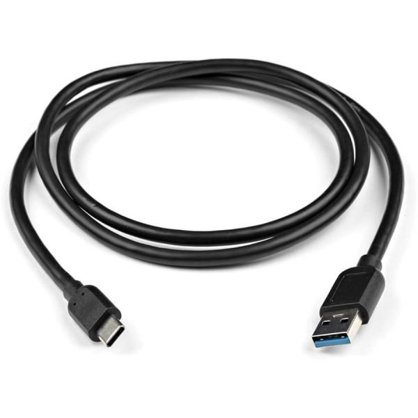 Кабель Value S0745 USB3.1 AM-Type-C M Gen2 60 W 20 V 3 A 10Gbps 1 м Чорний (579160) - фото 2 Кабель Value S0745 USB3.1 AM-Type-C M Gen2 60 W 20 V 3 A 10Gbps 1 м Чорний (579160) - фото 2