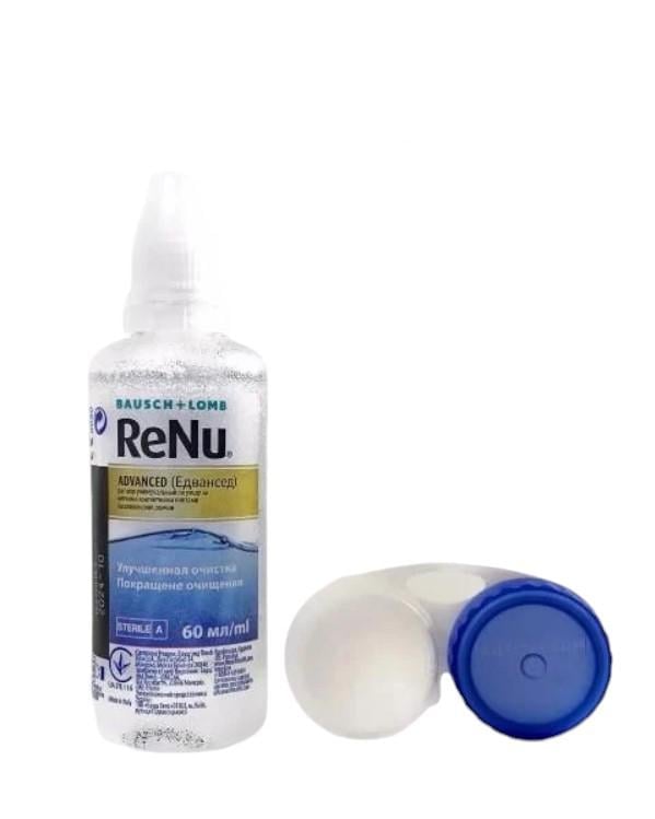 Раствор для контактных линз Bausch & Lomb ReNu MultiPlus 240 мл/Renu Advanced контейнер/жидкость 60мл