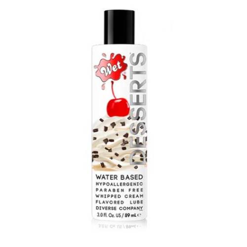 Лубрикант їстівний WET Whipped Cream зі смаком вершків 89 мл (WT43066)