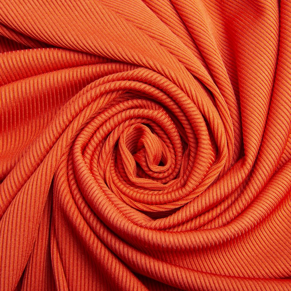 Ткань трикотаж Рико Хурма (24543)