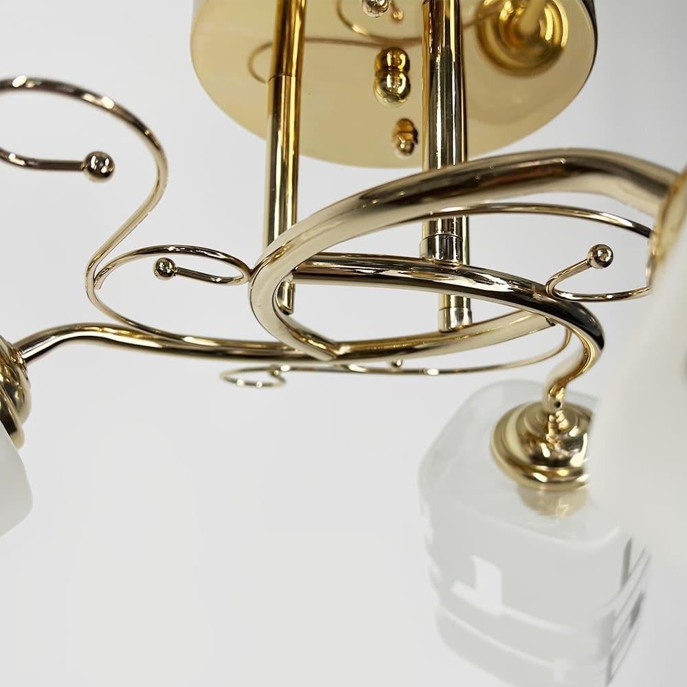 Люстра на 3 плафони Ø 45 см Золотий (2286/3B FGD) - фото 3 Люстра на 3 плафони Ø 45 см Золотий (2286/3B FGD) - фото 3