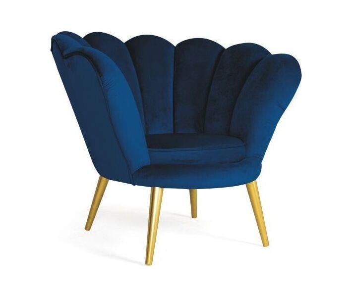 Кресло Magnolia Синий (MAGNOLIAV86)